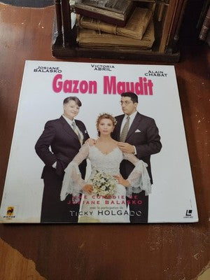 Laserdisc Vintage Gazon Maudit Pathé Comédie Française Années 90 Film LD