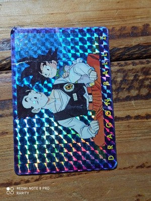Carte Dragon Ball Z Cardass vintage holographique série 1 Goku Krilin rare