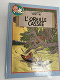BD Tintin L’Oreille Cassée album double Hergé couverture rigide EO