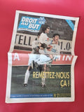 Ancien journal vintage Olympique Marseille Droit au But rétro football collectio