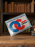 Autocollant ancien Kléber Opération Confiance V12 vintage rétro pub adhésif