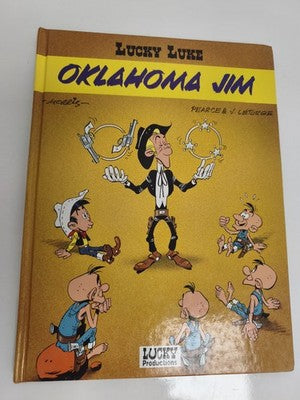 Bande dessinée Lucky Luke Oklahoma Jim 1997 Lucky Productions couverture rigide