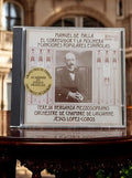 CD Manuel de Falla Lausanne Lopez-Cobos Teresa Berganza Disque Grand Prix