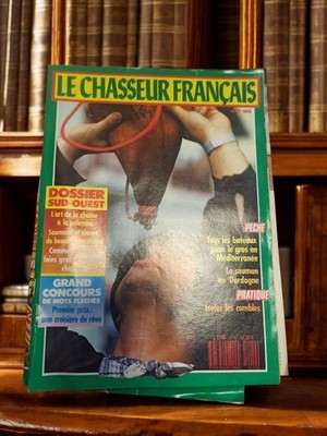 Revue Le Chasseur Français août 1989 vintage magazine chasse pêche rétro