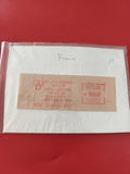 Ancien ticket philatélie Sorbonne Cours Lettres Sciences Pharmacie Paris 1959