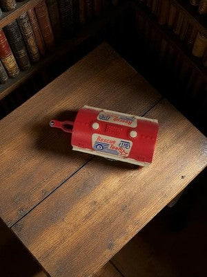 Miniature Majorette Rescue Team 116 vintage ancien véhicule jouet rouge