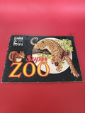 Vintage album Panini Super Zoo ancien, collection rétro stickers, presque comple