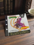 Carte Ninja Turtles vintage Mirage Studio 1993 Japon TMNT Splinter