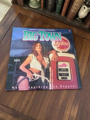 Laserdisc Big Town vintage rétro années 80 film rare jaquette Anthony Spinelli