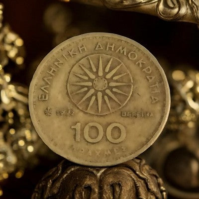 Pièce 100 Drachmes Grèce 1992, Macédoine, monnaie ancienne, Ελληνική Δημοκρατία