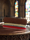 Brosse à habits vintage avec boîte, début XXe, accessoire toilette rétro