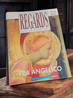 Livre Regards sur la peinture Fra Angelico vintage art histoire Fabbri rétro