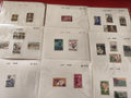 Lot anciens timbres collection Vietnam France philatélie, vrac multination