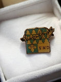 Pin's vintage Olympique de Marseille OM S'WO émaillé rétro football