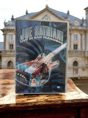 DVD Joe Satriani Live in San Francisco guitare concert musique