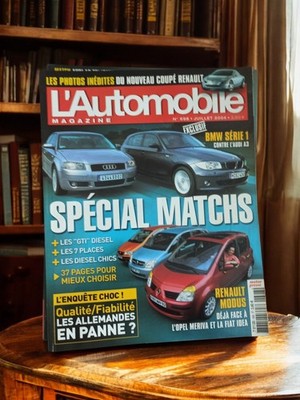 Magazine L'Automobile juillet 2004 spécial matches rétro voitures anciennes
