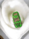Voiture miniature ancienne verte n°2 vintage rétro déco métal