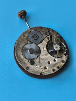 Mouvement ancien montre gousset vintage pour pièces, mécanique à restaurer