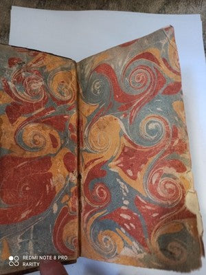 Livre ancien reliure cuir L'Histoire de France Tome 29 édition 1786 rare