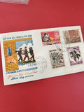 FDC ancien Vietnam 1969, enveloppe premier jour timbres illustrés, collection