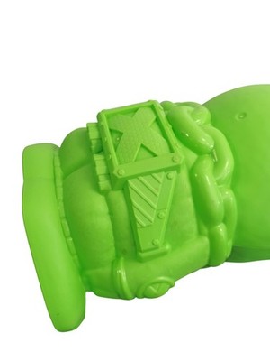 Figurine Treasure X Mega Alien verte, jouet rare, déco alien X