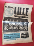 Vintage journal sportif ancien sur le football, Lille, collection rétro France
