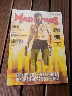 Magazine cinéma Mad Movies Logan vintage ancien très bon état