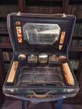 Valise de rasage vintage homme, accessoires bakélite, trousse ancienne rétro