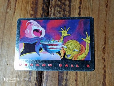 Carte Dragon Ball Z vintage Série 1 Cardass holographique Babidi Buu
