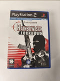 Boîte vide pour Rainbow Six PS2 PlayStation, étui original sans disque ni notice
