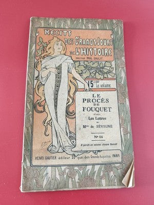 Livret ancien "Récits des Grands Jours de l’Histoire" art nouveau, couverture il