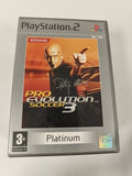Jeu PS2 PES 3 Pro Evolution Soccer sur Playstation 2, version française, complet