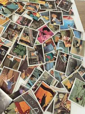 Très gros lot stickers Panini vintage Disney Bernard et Bianca ancien rétro coll