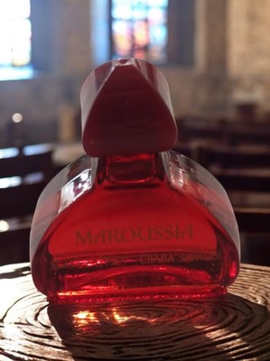 Miniature parfum Maroussia vintage flacon rouge Maroussiade rare