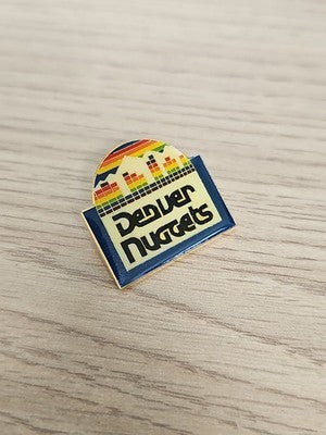 Pin's vintage Denver Nuggets logo années 80 basket NBA USA rétro rare