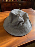 Chapeau homme vintage La Chapellerie gris, bob neuf deadstock rare rétro