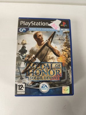 Boîte vide Playstation 2 Medal of Honor PS2, boîtier original sans disque