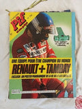 Magazine Pif n°786 Renault Tambay F1 vintage années 80, à restaurer