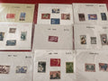 Lot ancien de timbres du monde, vrac collection philatélie vintage, divers pays