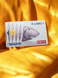 Télécarte 50 unités Keno vintage – Carte téléphonique rétro poisson