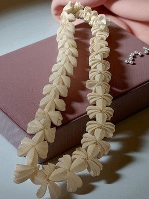Collier vintage en coquillages blancs, bijou rétro ancien, style hawaïen