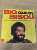 Vintage disque vinyle 45 tours ancien CARLOS collection rétro chanson française