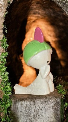 Figurine Pokémon Tarsal PVC 2005/2006 vert blanc rose vintage rare