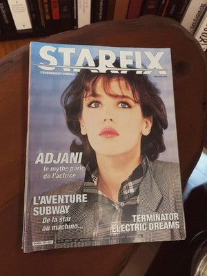 Magazine cinéma STARFIX n°26 mai 1985 vintage rétro Adjani Terminator Subway