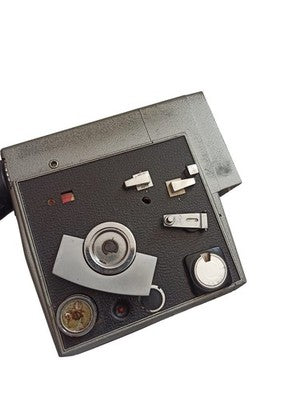 Caméra film Camex vintage ancienne, objectif réglable, rétro années 60