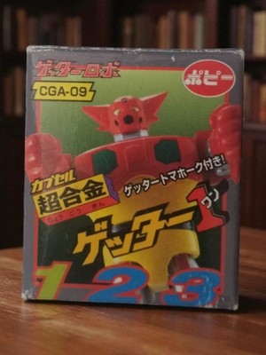 Getter Robo Getter 1 Bandai Popy Capsule Chogokin CGA-09 robot japonais rétro