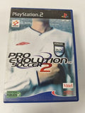 Jeu PS2 Pro Evolution Soccer 2 complet, original pour console Playstation 2