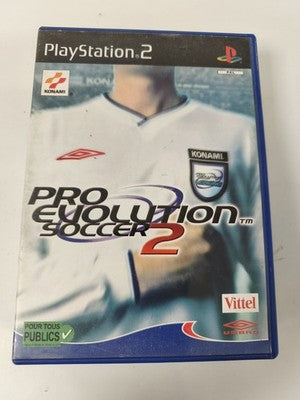 Jeu PS2 Pro Evolution Soccer 2 complet, original pour console Playstation 2
