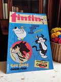 Magazine Tintin vintage Lou Smog – Couverture bleue, collector années 80