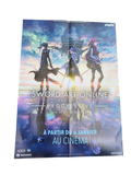 Poster Sword Art Online Progressive Aria of a Starless Night film anime plié